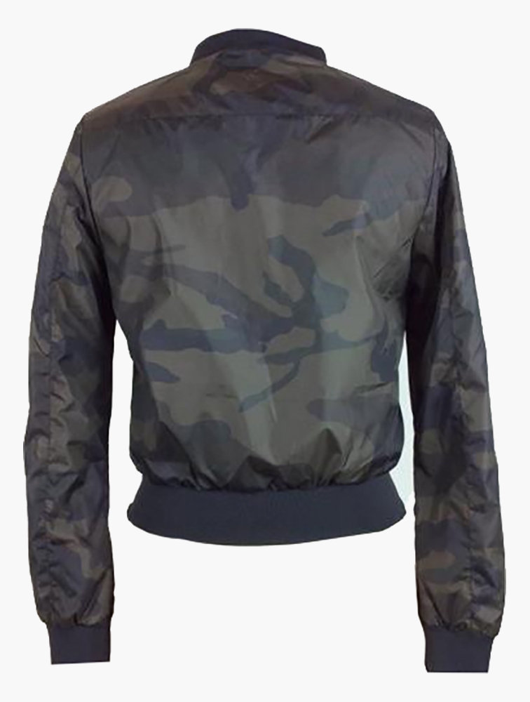 Brave soul camo padded jacket hot sale
